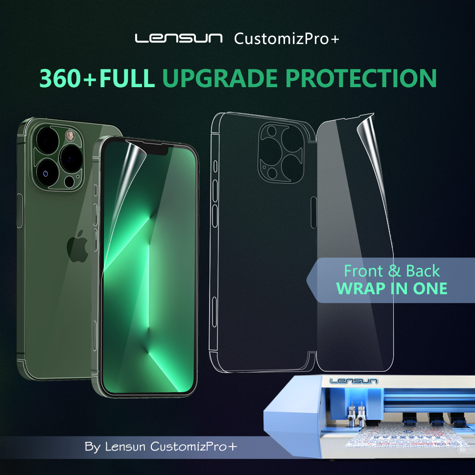 What's a 360° full coverage screen protector? - lensun full coverage film