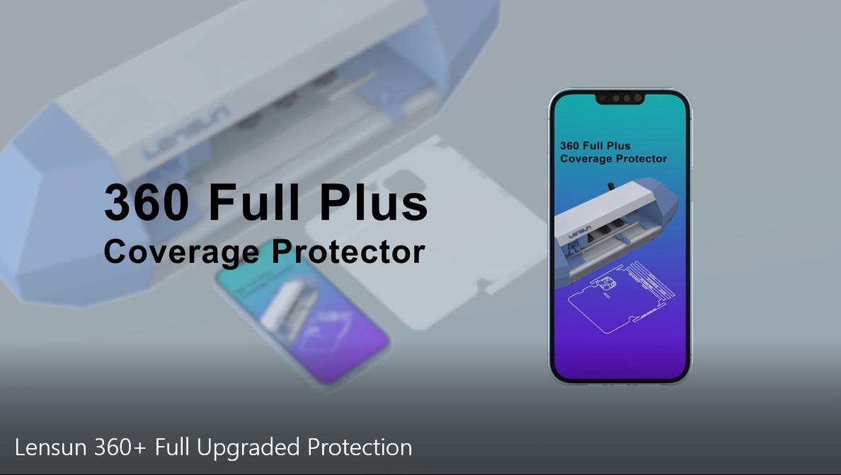 What's a 360° full coverage screen protector? - lensun full coverage film